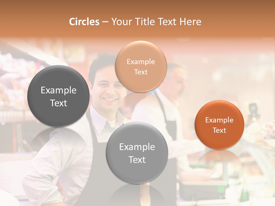 Beef Raw Worker PowerPoint Template