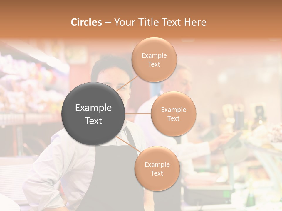 Beef Raw Worker PowerPoint Template