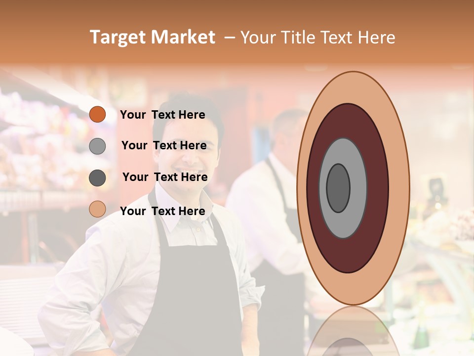 Beef Raw Worker PowerPoint Template