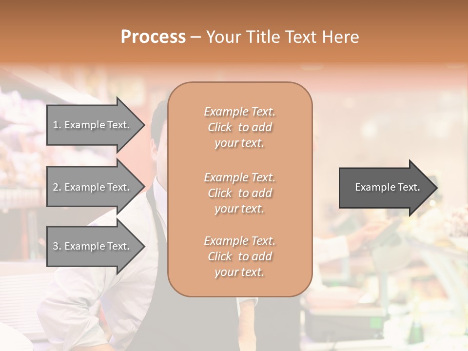 Beef Raw Worker PowerPoint Template