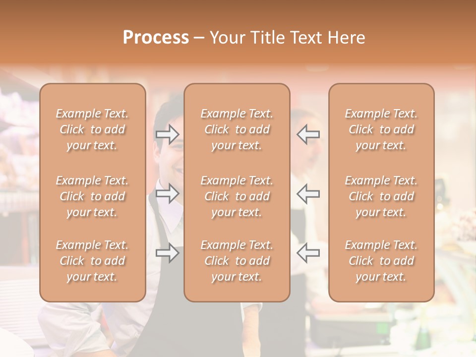 Beef Raw Worker PowerPoint Template