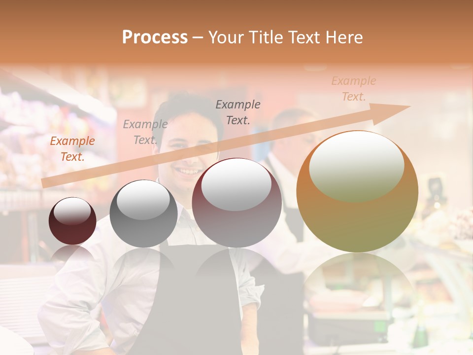 Beef Raw Worker PowerPoint Template