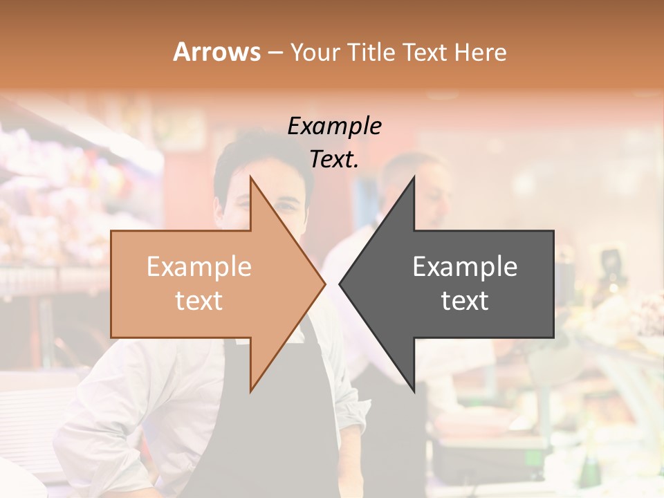 Beef Raw Worker PowerPoint Template