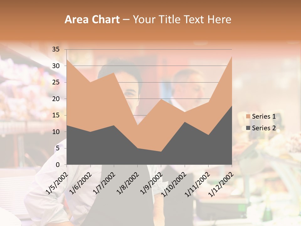 Beef Raw Worker PowerPoint Template