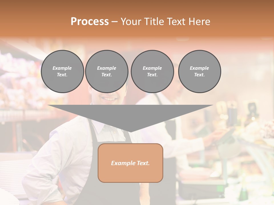 Beef Raw Worker PowerPoint Template