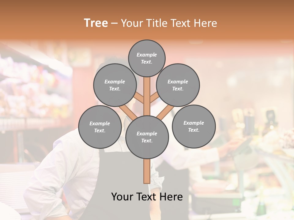 Beef Raw Worker PowerPoint Template