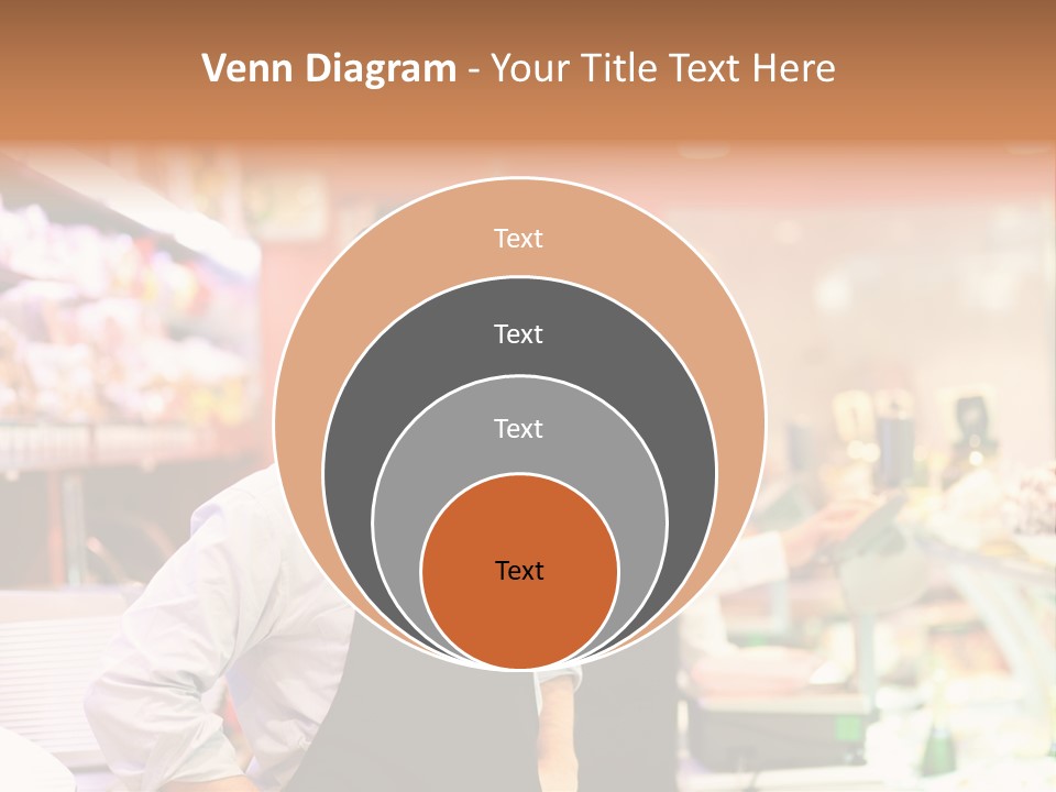 Beef Raw Worker PowerPoint Template
