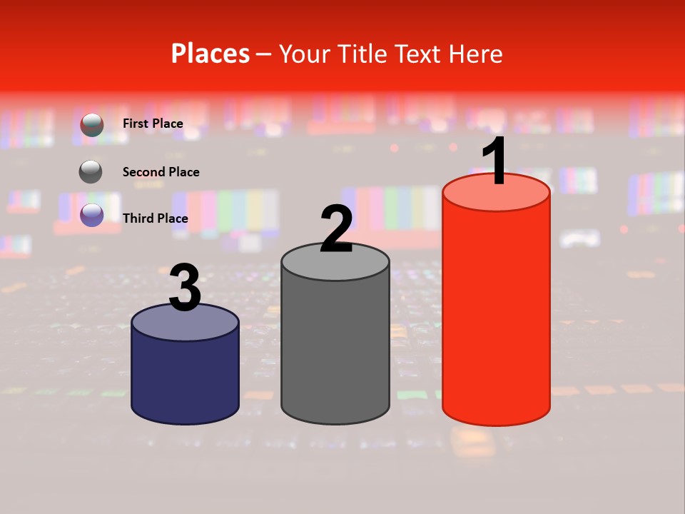 Vision Mixer Room News PowerPoint Template