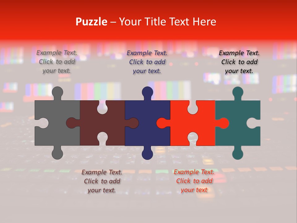 Vision Mixer Room News PowerPoint Template