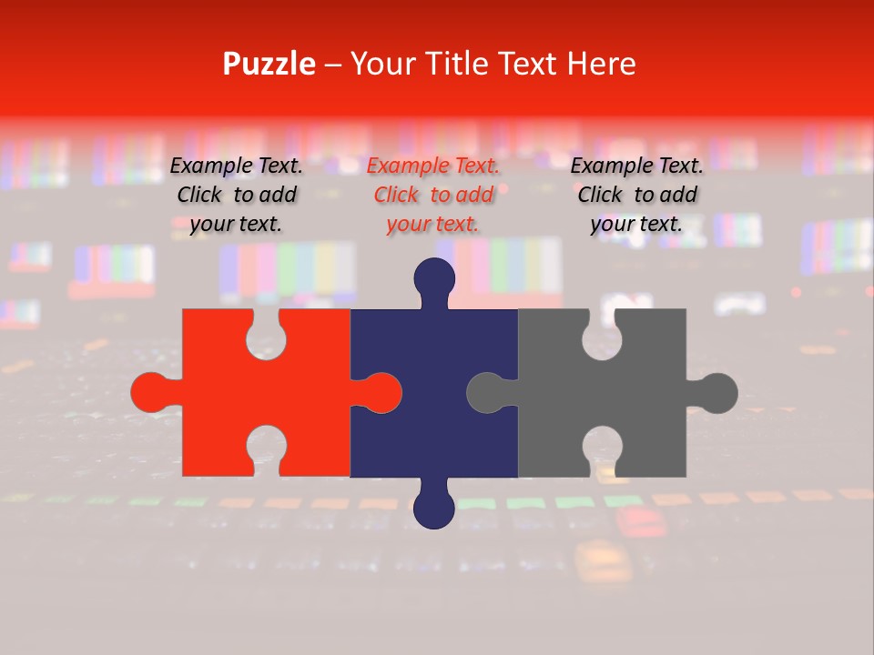 Vision Mixer Room News PowerPoint Template