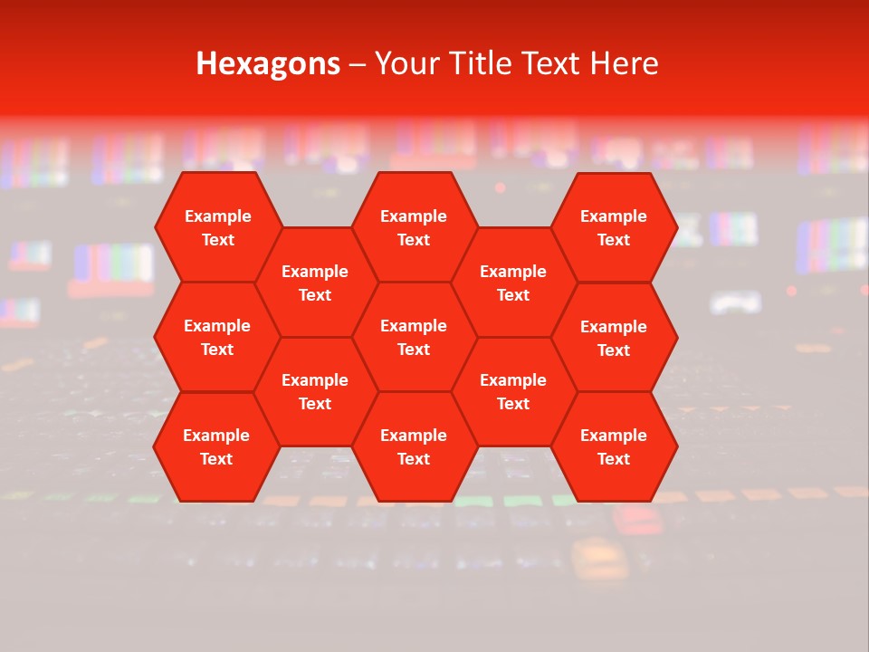 Vision Mixer Room News PowerPoint Template