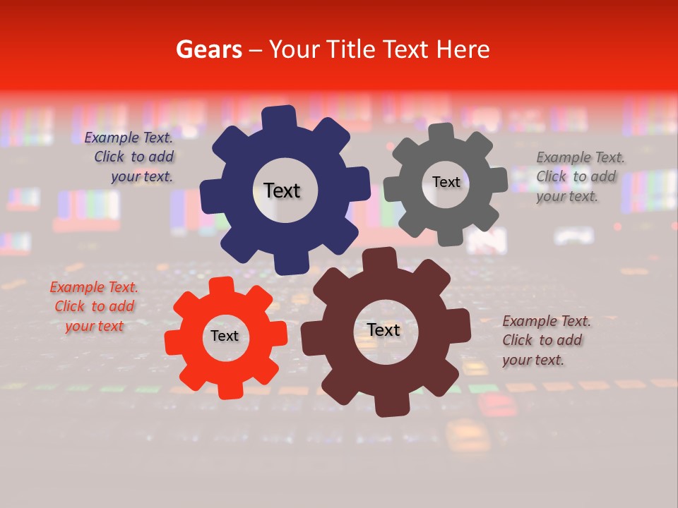 Vision Mixer Room News PowerPoint Template