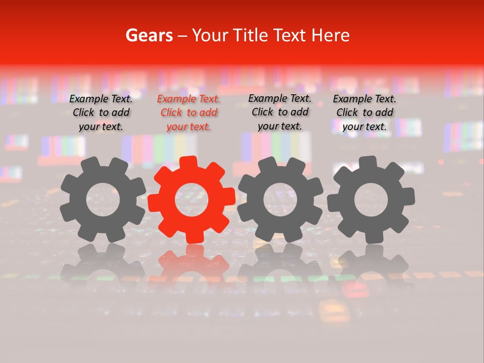 Vision Mixer Room News PowerPoint Template