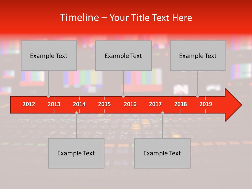 Vision Mixer Room News PowerPoint Template