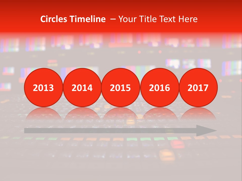 Vision Mixer Room News PowerPoint Template