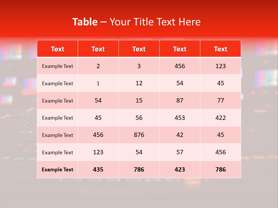 Vision Mixer Room News PowerPoint Template
