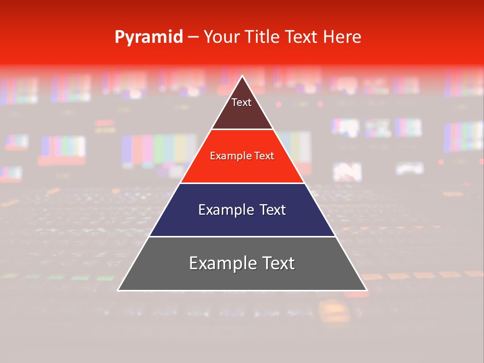 Vision Mixer Room News PowerPoint Template