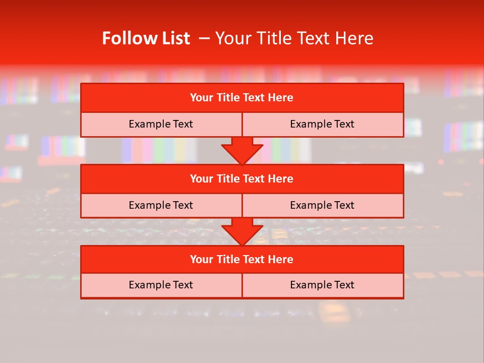 Vision Mixer Room News PowerPoint Template