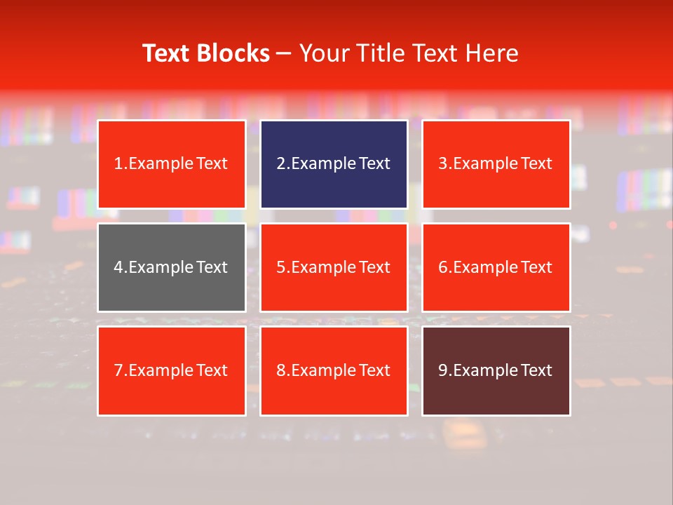 Vision Mixer Room News PowerPoint Template