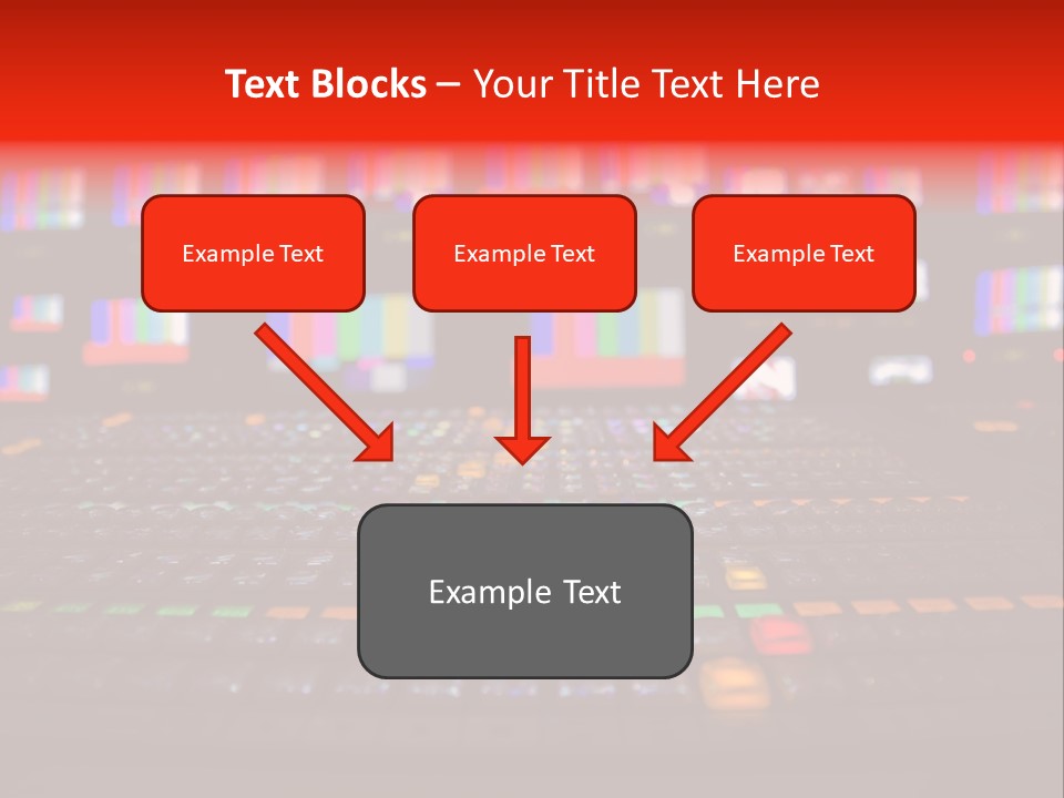 Vision Mixer Room News PowerPoint Template