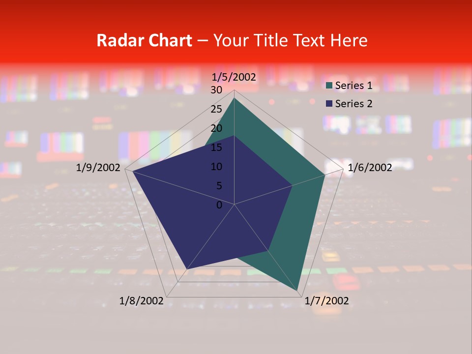 Vision Mixer Room News PowerPoint Template