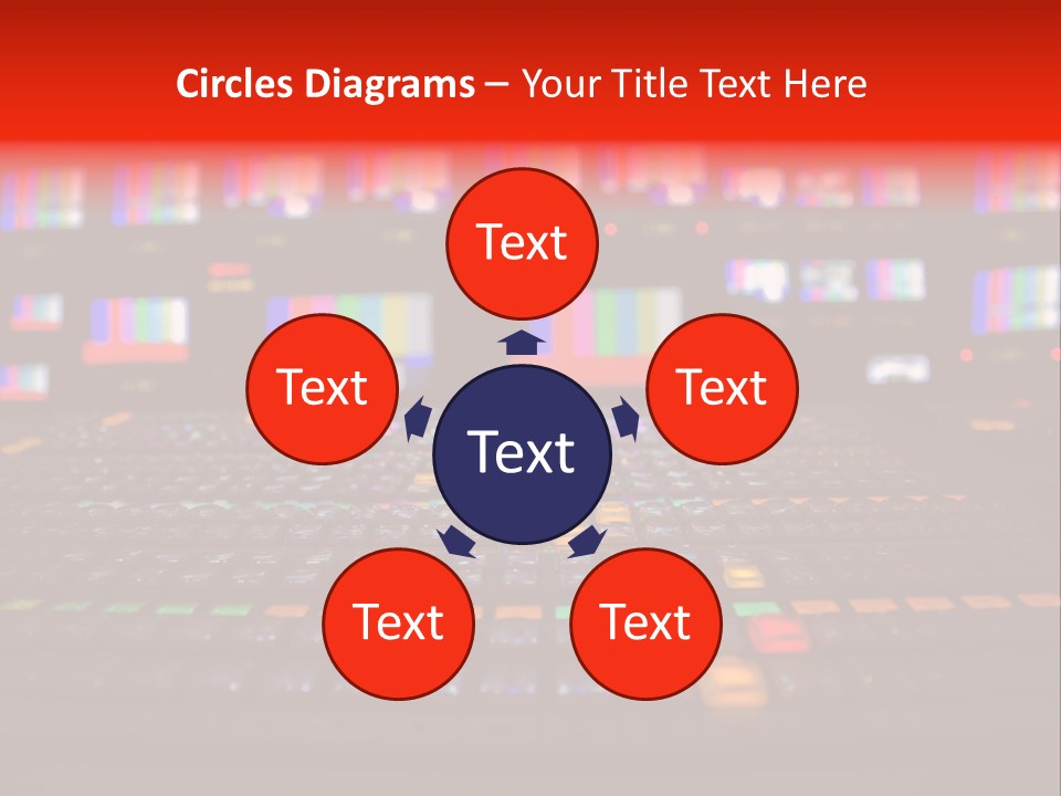 Vision Mixer Room News PowerPoint Template