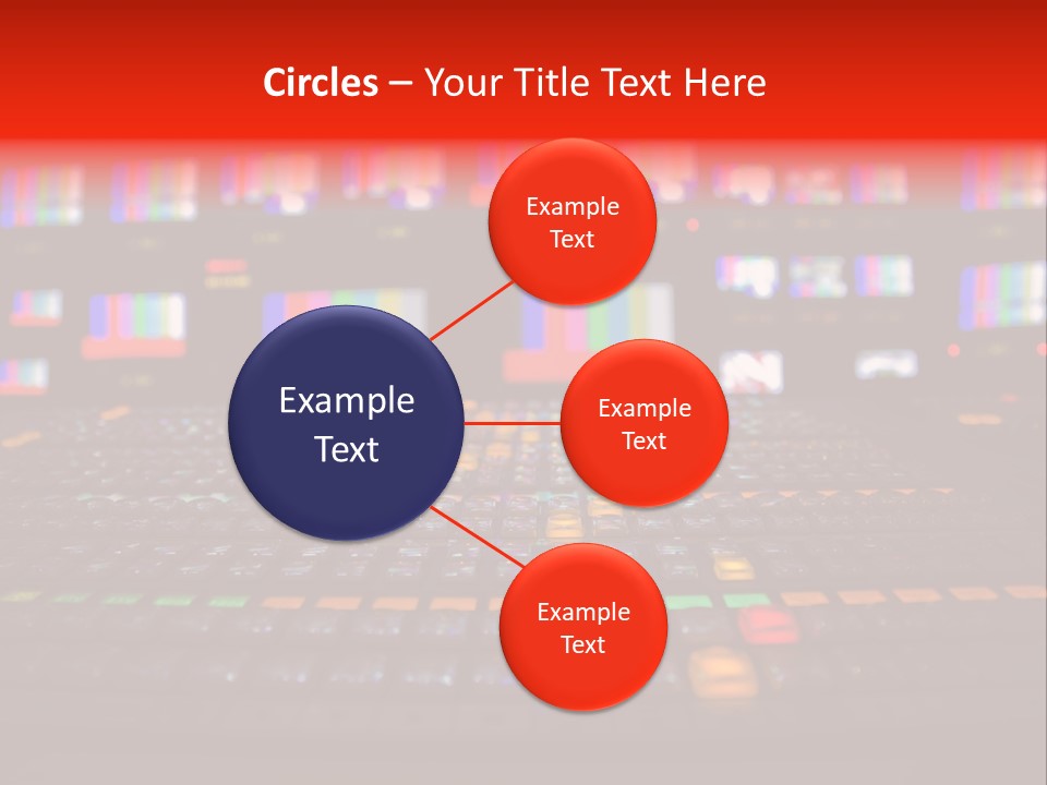 Vision Mixer Room News PowerPoint Template