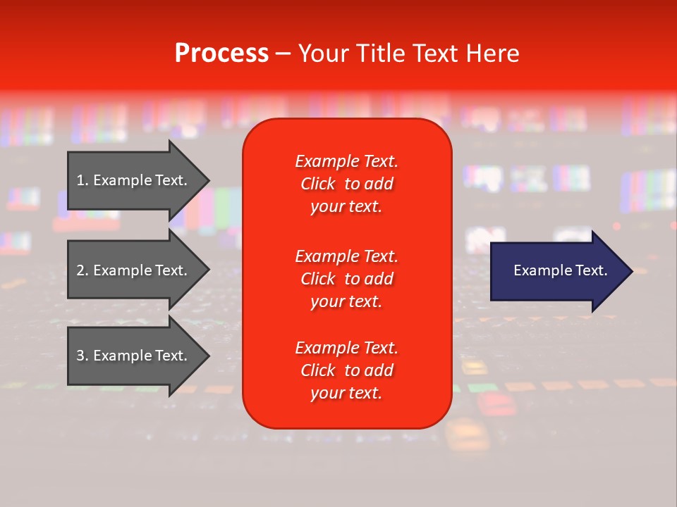 Vision Mixer Room News PowerPoint Template