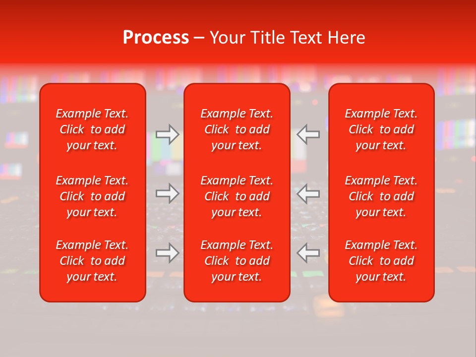 Vision Mixer Room News PowerPoint Template