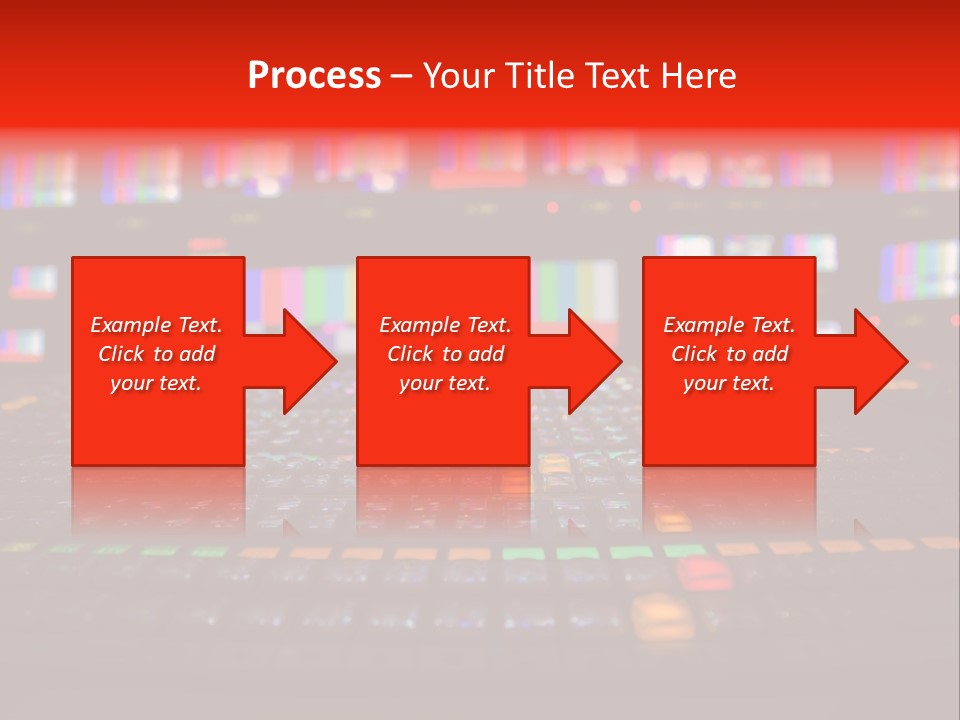 Vision Mixer Room News PowerPoint Template