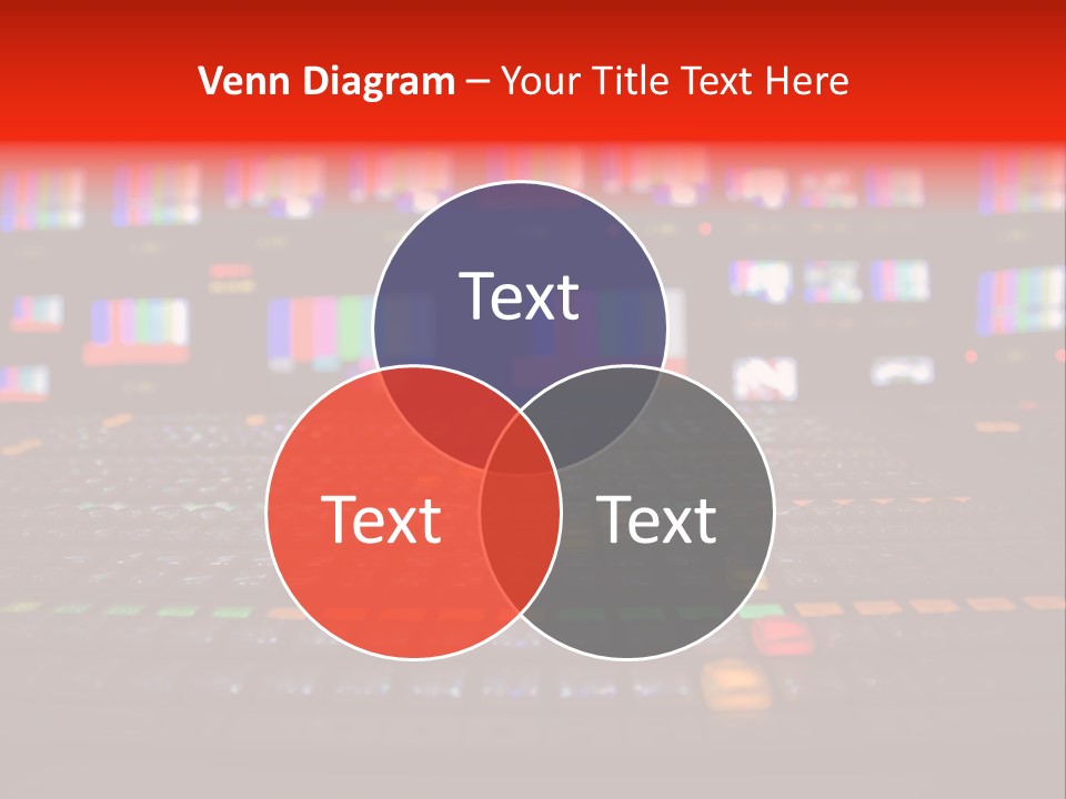 Vision Mixer Room News PowerPoint Template