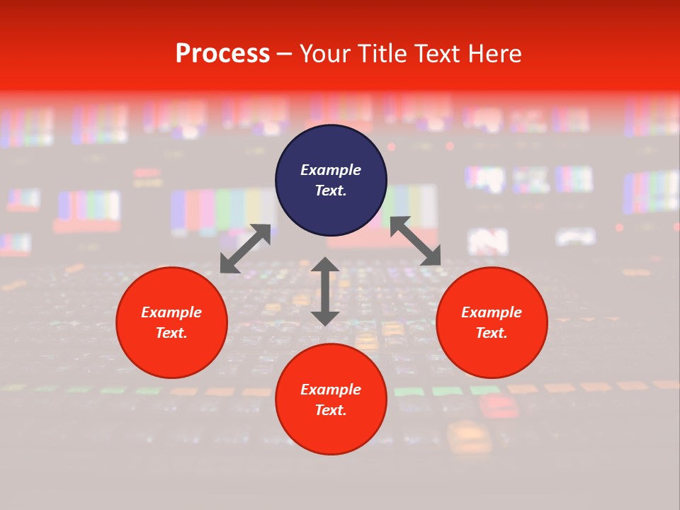 Vision Mixer Room News PowerPoint Template