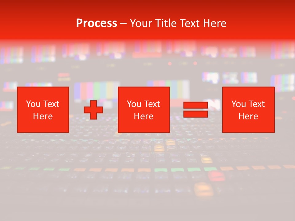 Vision Mixer Room News PowerPoint Template