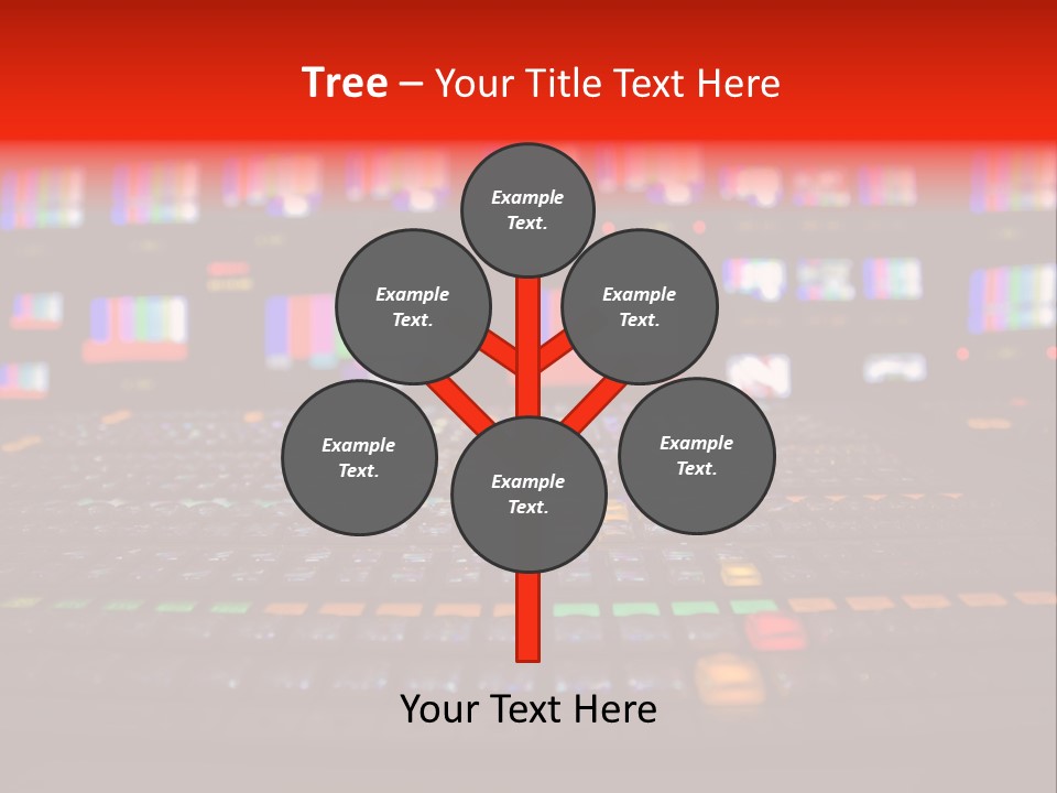 Vision Mixer Room News PowerPoint Template