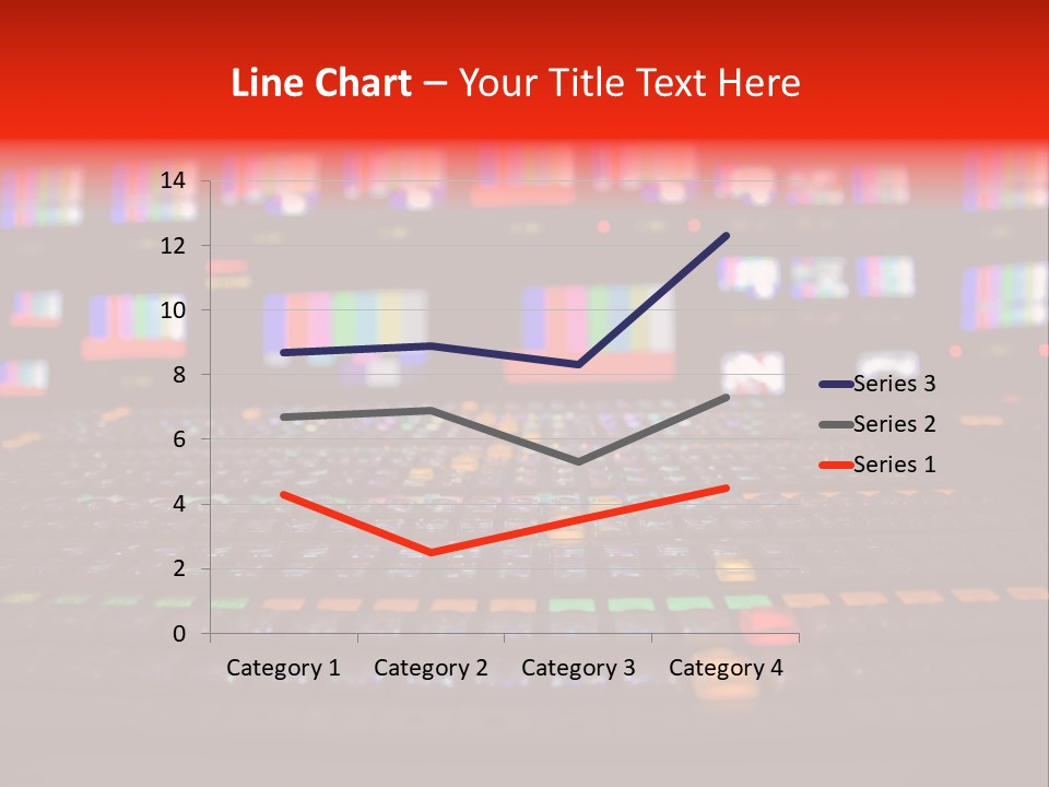 Vision Mixer Room News PowerPoint Template
