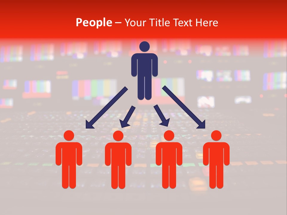 Vision Mixer Room News PowerPoint Template