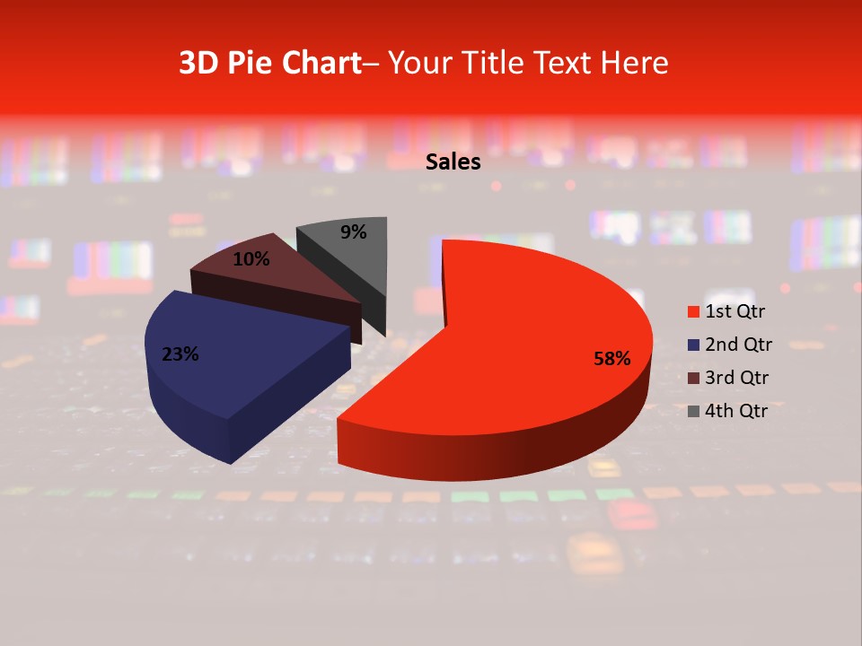 Vision Mixer Room News PowerPoint Template