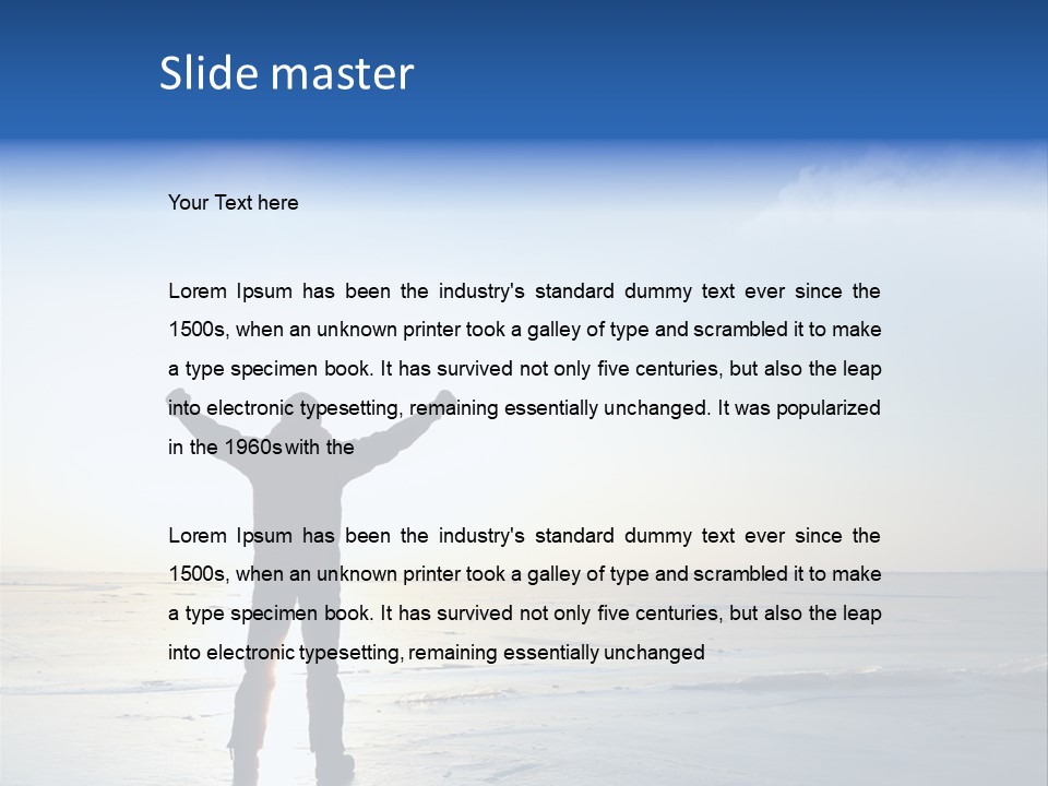 High Leisure Active PowerPoint Template
