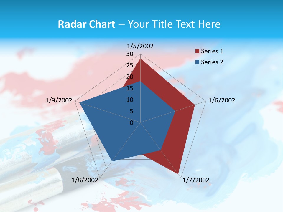 Creativity Paintbrush Expressionism PowerPoint Template