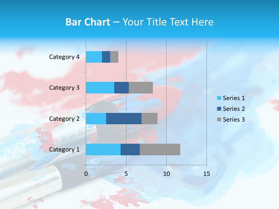 Creativity Paintbrush Expressionism PowerPoint Template