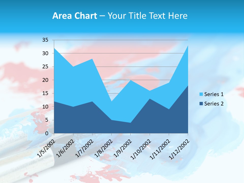 Creativity Paintbrush Expressionism PowerPoint Template