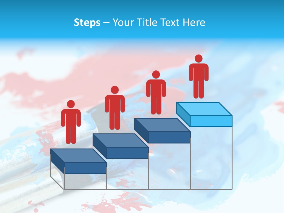 Creativity Paintbrush Expressionism PowerPoint Template