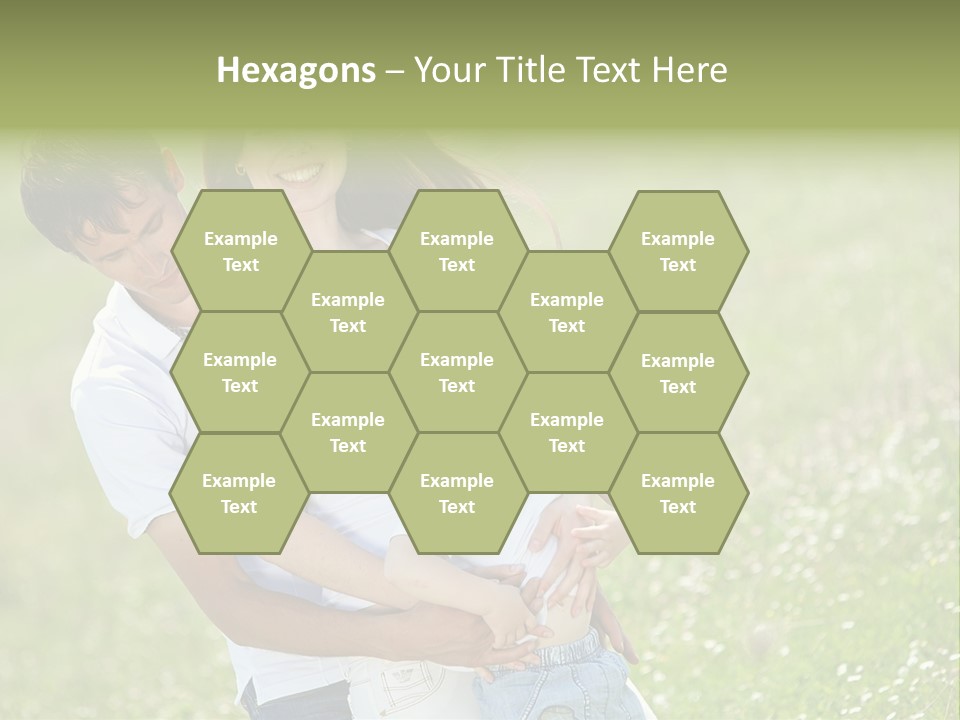 Park Relationship Smiling PowerPoint Template