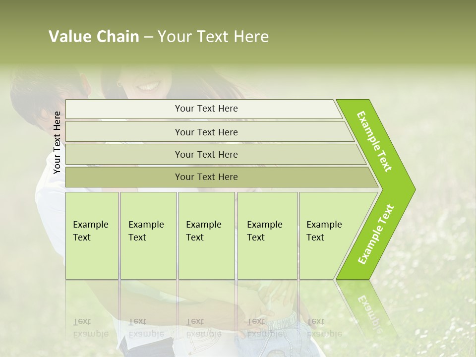 Park Relationship Smiling PowerPoint Template