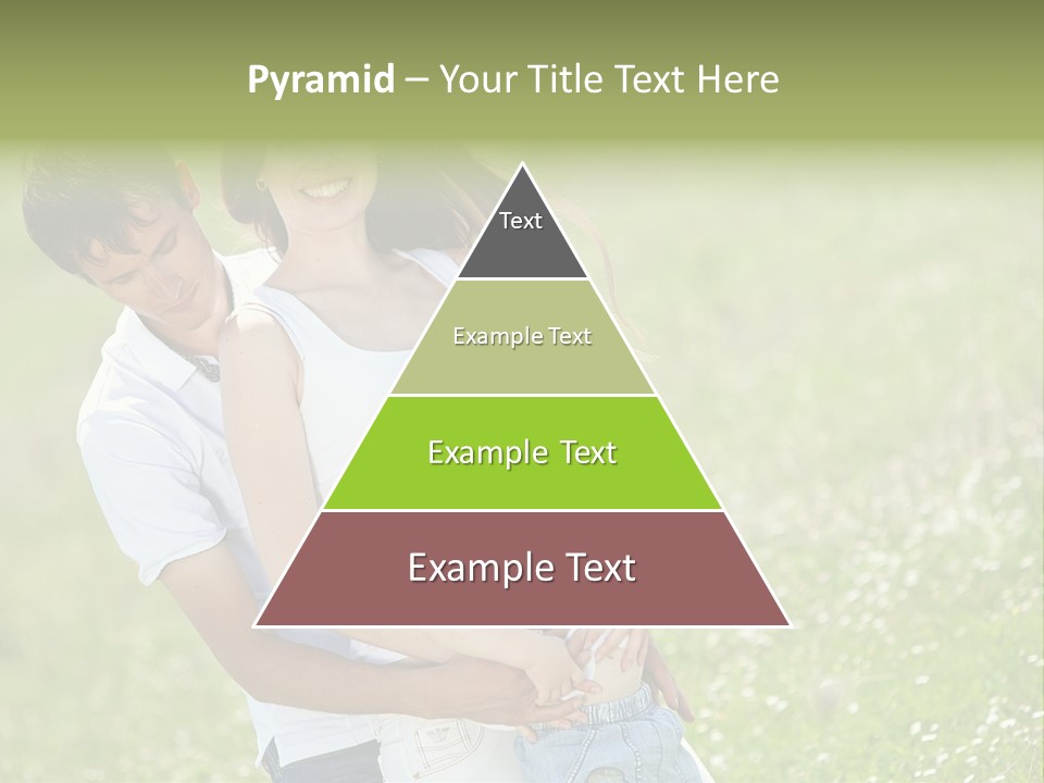 Park Relationship Smiling PowerPoint Template
