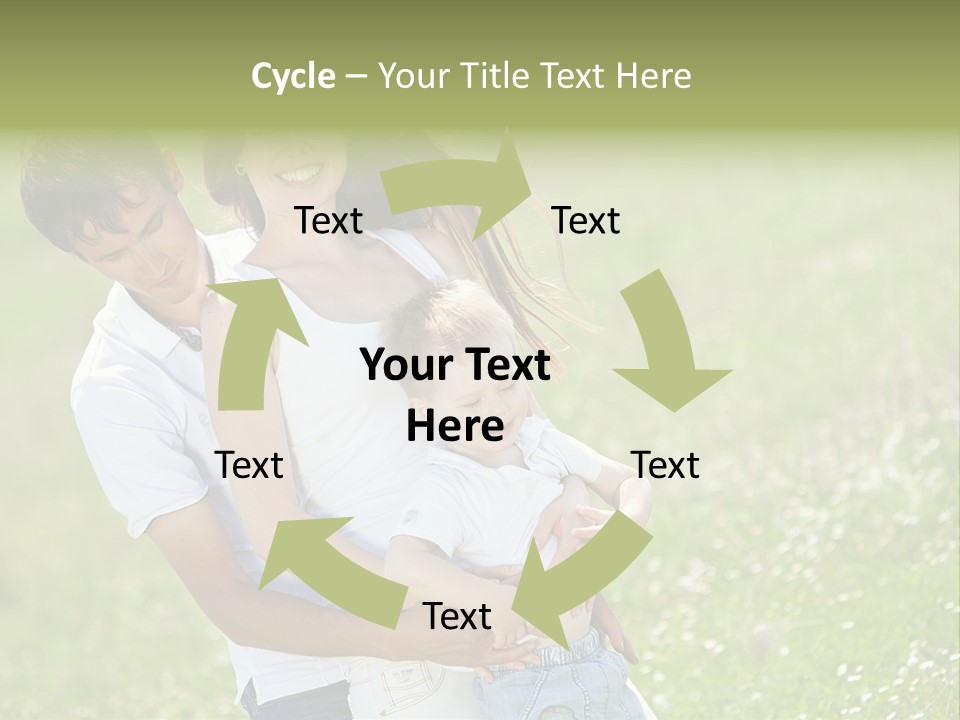 Park Relationship Smiling PowerPoint Template