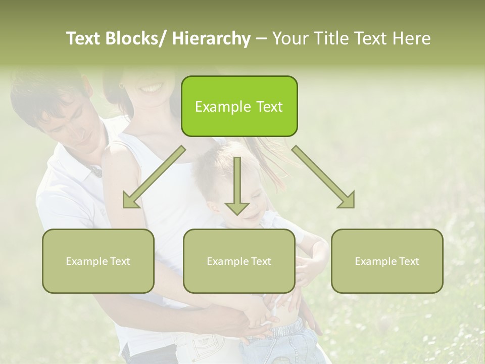 Park Relationship Smiling PowerPoint Template