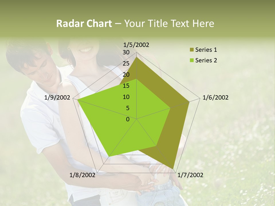 Park Relationship Smiling PowerPoint Template