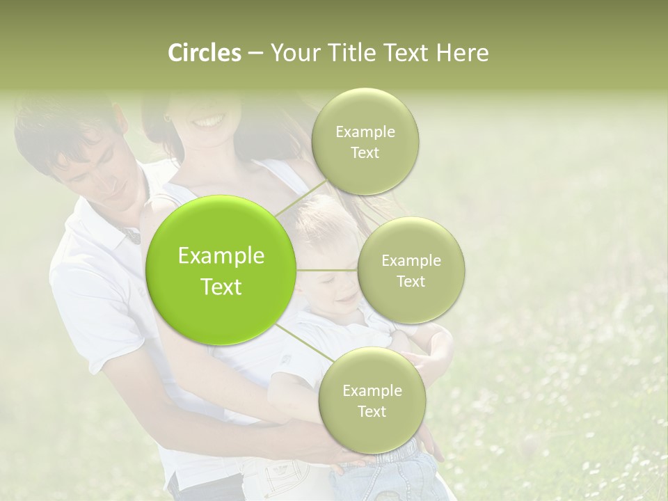 Park Relationship Smiling PowerPoint Template