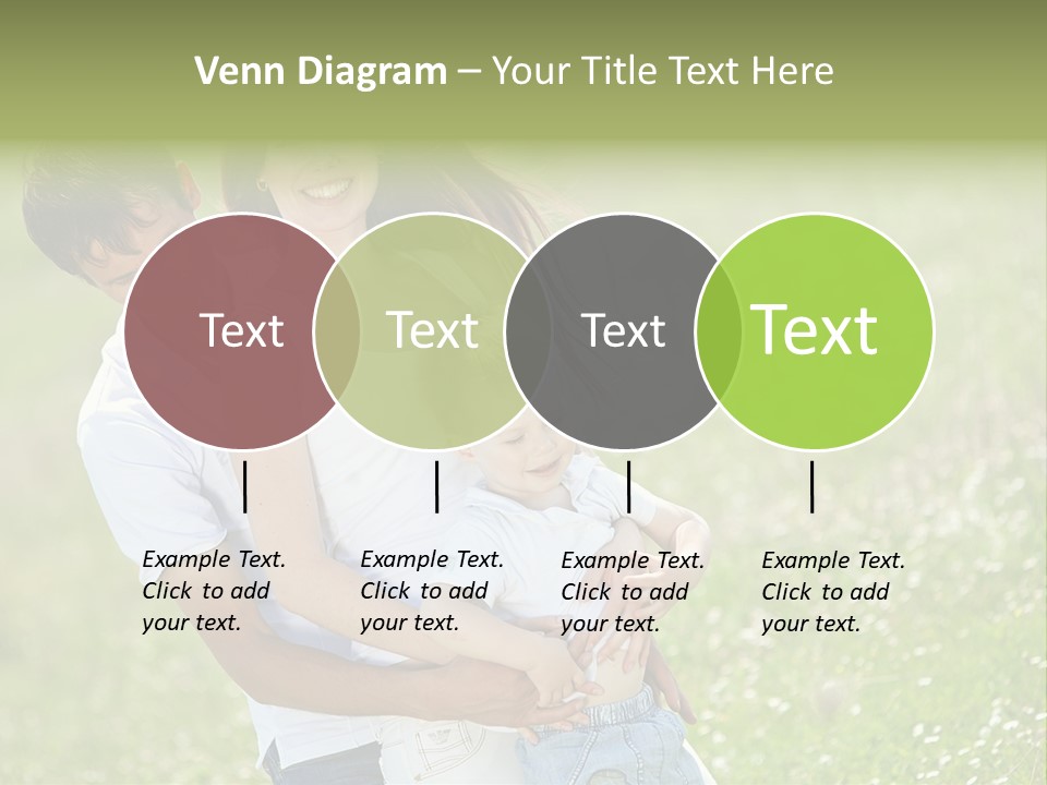 Park Relationship Smiling PowerPoint Template
